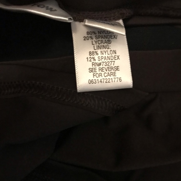 Croft & Borrow Womens’ Brown Lycra Swim Skirt Skort Hip Minimizer size 22 - Picture 4 of 8